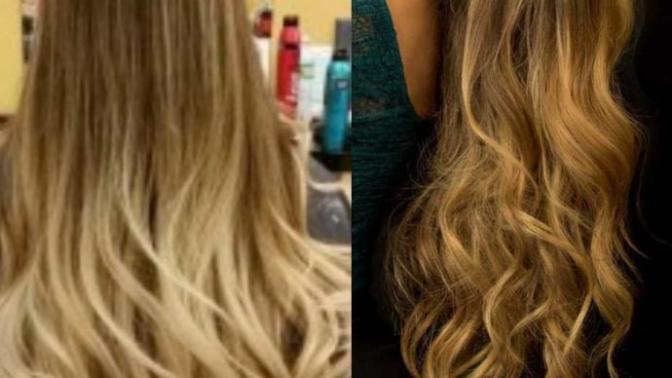 Guys, do you prefer long blonde locks or long thick dark wavy hair? (pic)?