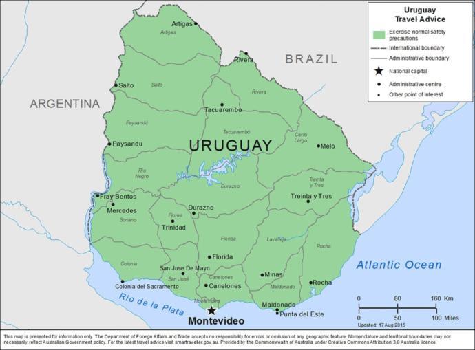 Of all the Latin American countries, would you like or love to immigrate to Uruguay?