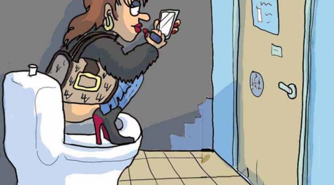 Girls, when you use public restrooms, do you hover, sit, or squat?