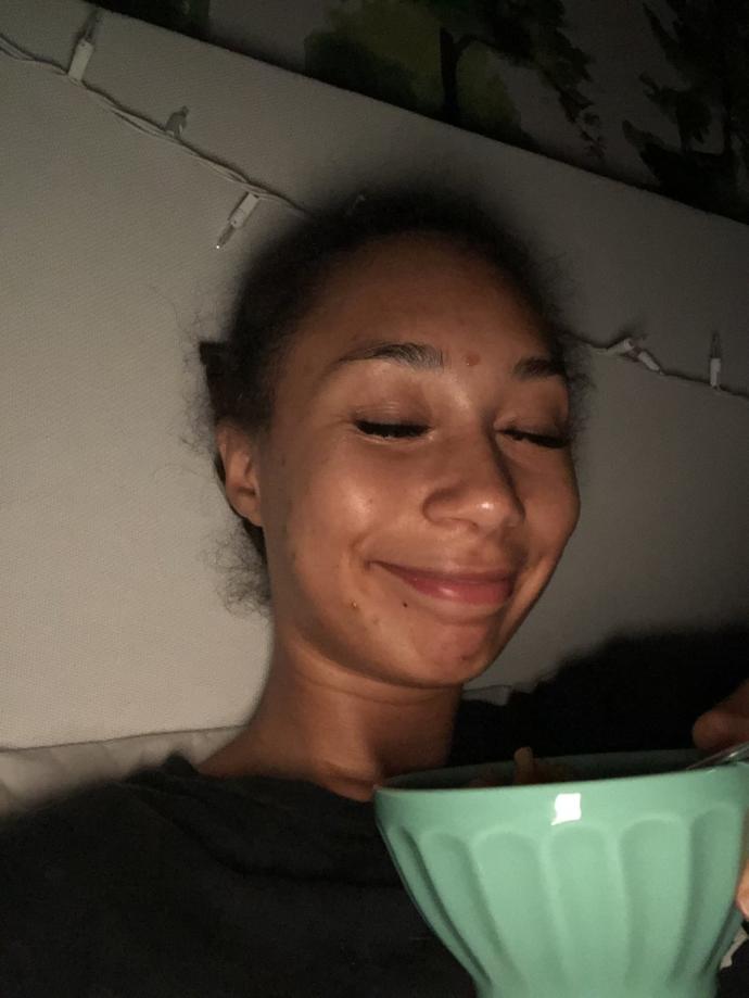 Guys, Rate this girl, would you date girl with face like that?