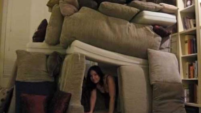 Would you like to build a pillow fortress with me?