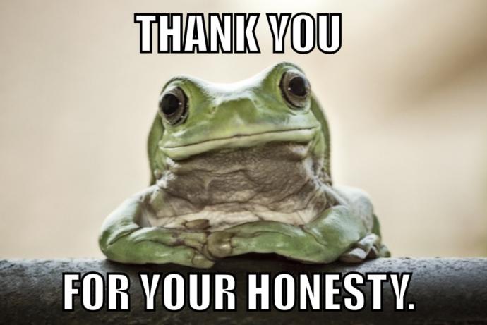 Is there a difference between being honest and being blunt?
