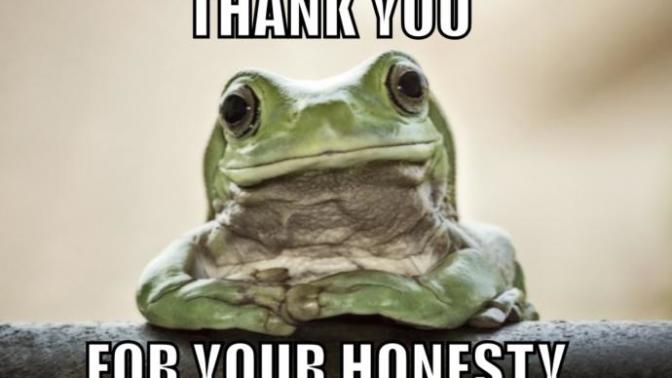 Is there a difference between being honest and being blunt?