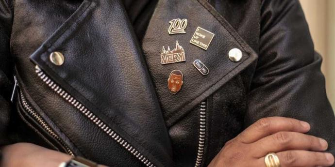 Would putting a pin ruin a 100% leather jacket ??