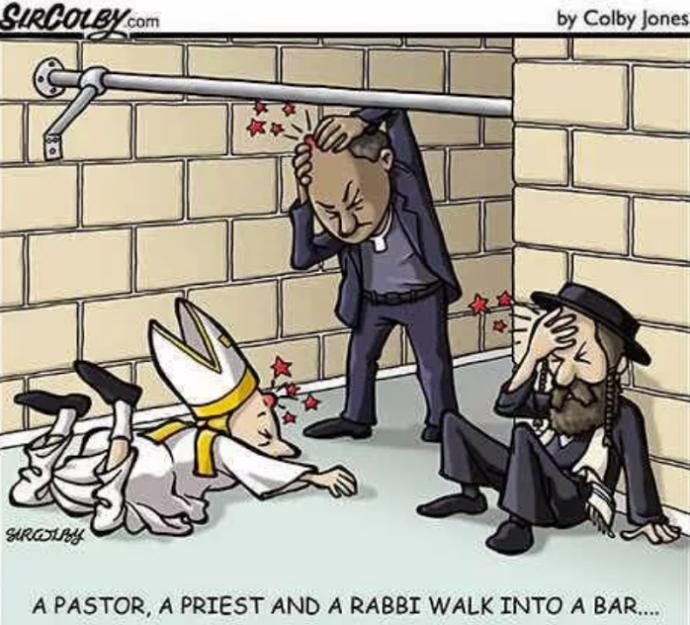 So, __ _____ walk (s) into a bar. What happens next?