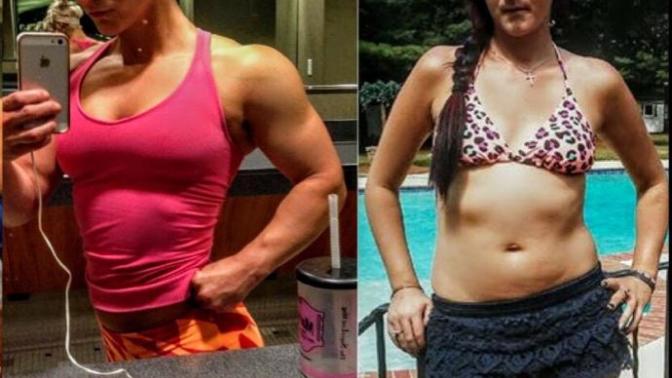 Do I look super out of shape compared to this other girl? whos body would most guys be more attracted to?