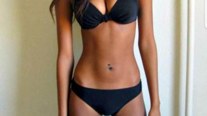 Body type is more of picture number one, but his pretence is picture (girl on of the beach)#2.. picture inside?