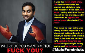 Would you like to be left alone with a sexual predator like Aziz Ansari ?