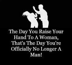 Equality: A man can hit a woman?