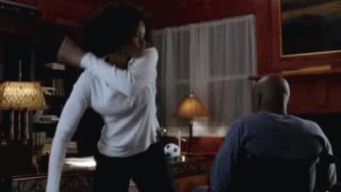 Equality: A man can hit a woman?