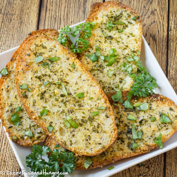 Do you think homemade garlic bread is the perfect entree for the main meal? Or, would you prefer something more elaborate?