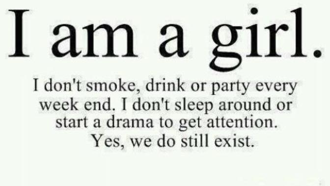 Guys: Do you think that girls who don't drink think they are "superior" to others?