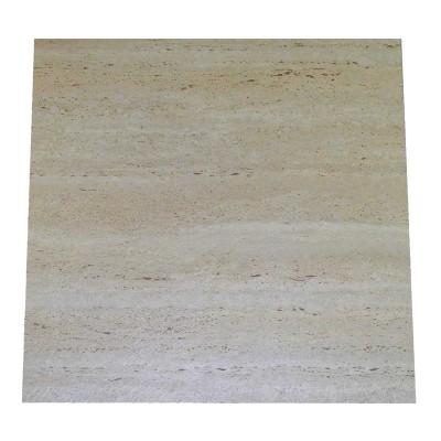 If I wanted to lay vinyl tiles onto the top of my computer desk (which is mostly made of dark red plywood) what pattern should I go for??