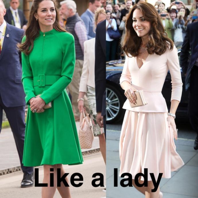 Guys would you like your girlfriend to dress in public sexy or like a lady? Or something between?