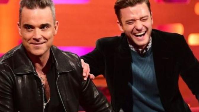 Who from previous 'Boy Band' fame do you think has gained greater stardom as a single performer? Robbie Williams or Justin Timberlake?