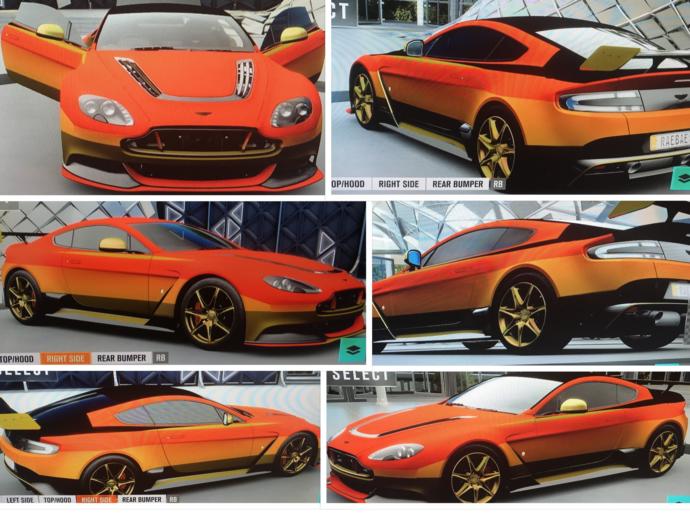 Which of these color customizations look best on these two cars?