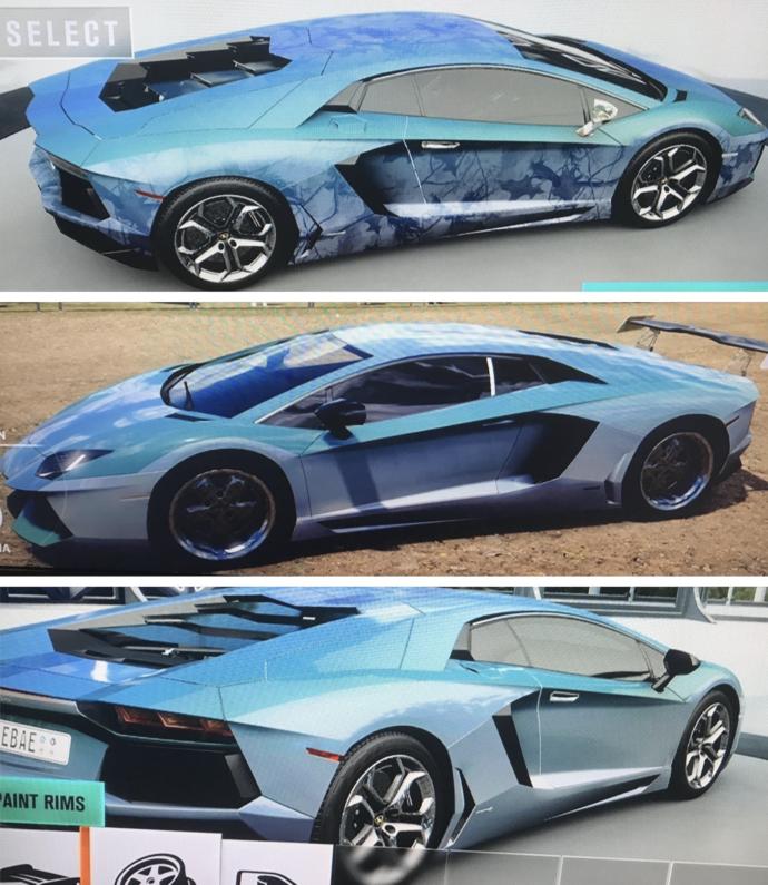 Out of these 10, which paintjob looks the most decent (btw this is for a videogame)?