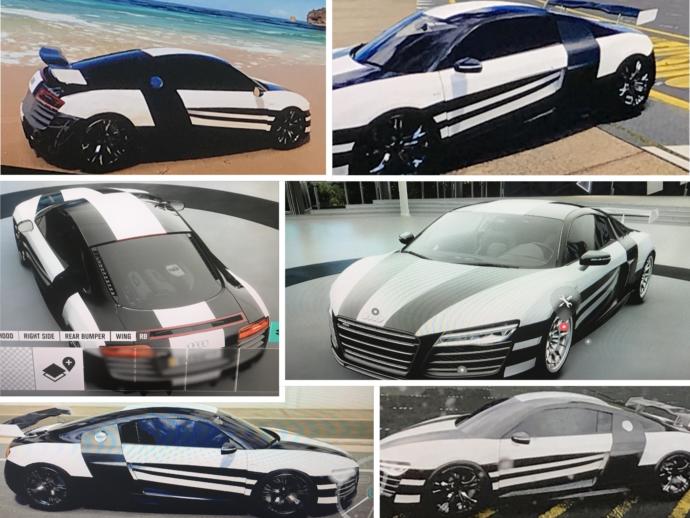Out of these 10, which paintjob looks the most decent (btw this is for a videogame)?