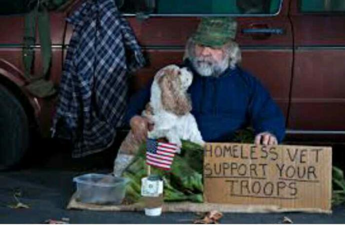 Military Vets being Homeless?