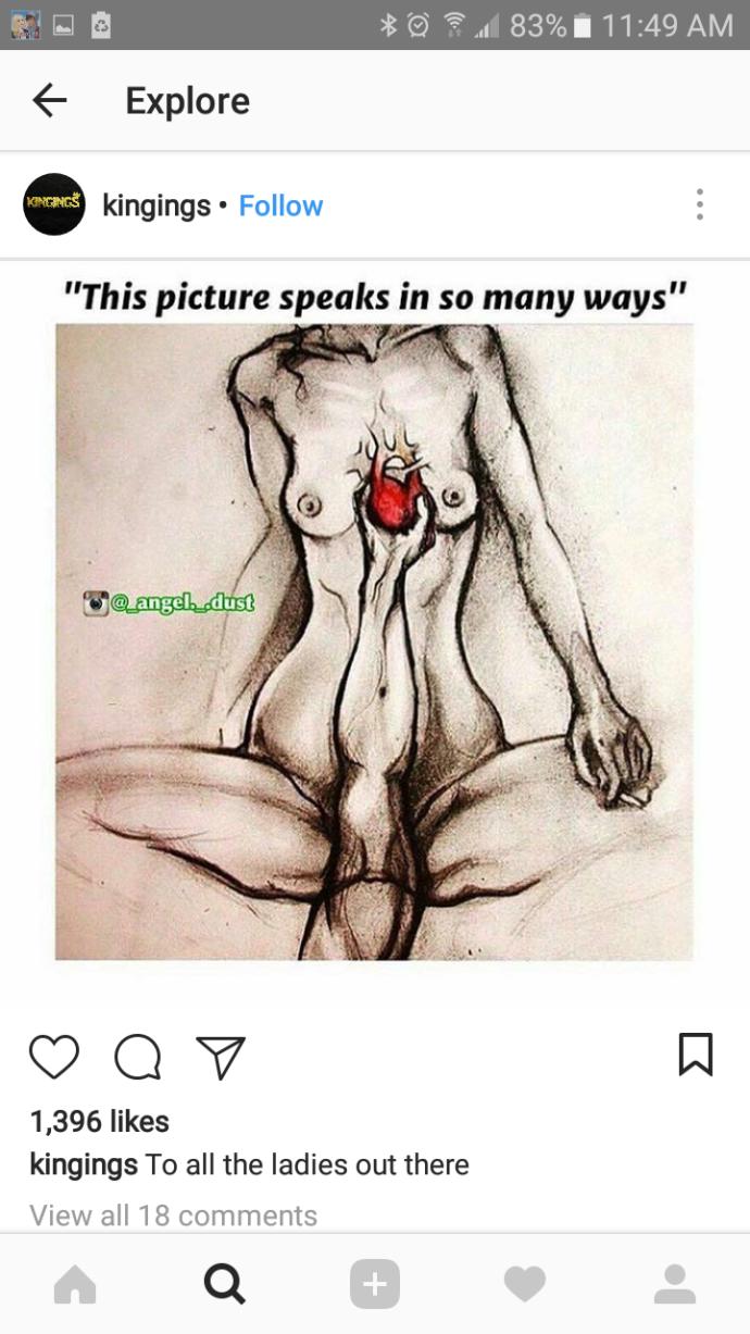 What breast size is the girl in this drawing?