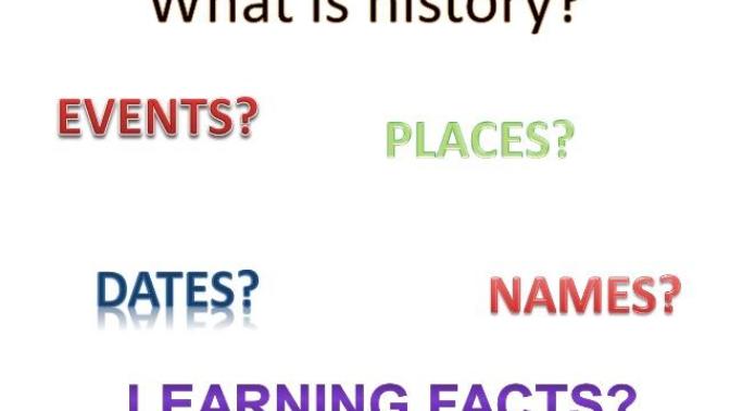 Is history what really happened? Or just what people chose to document about it?