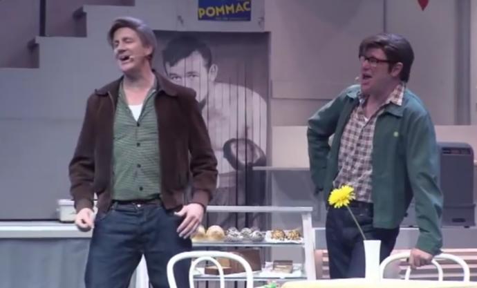 Does this Swedish comedian look good for a 61-year old?