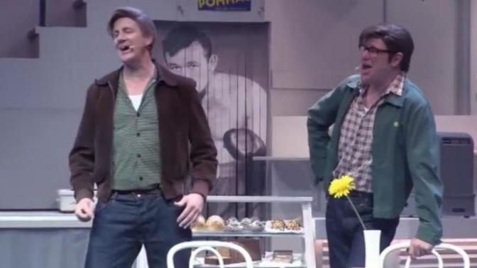 Does this Swedish comedian look good for a 61-year old?