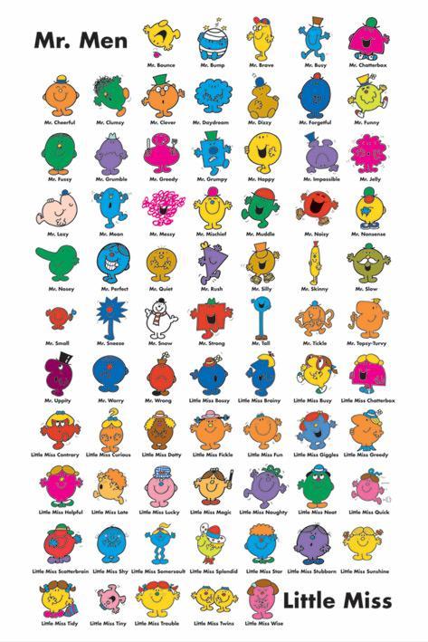 Who is your favorite Mr Men/Little Miss character? Why?