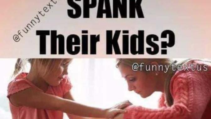 Spanking children discipline?