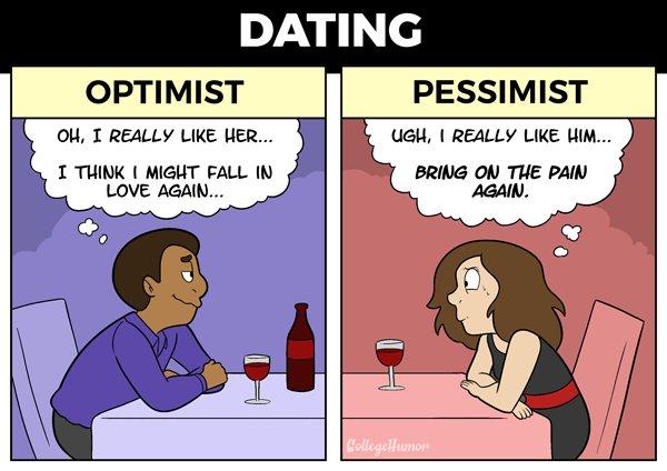 If opposites attract-can a relationship work between an optimist and pessimist?