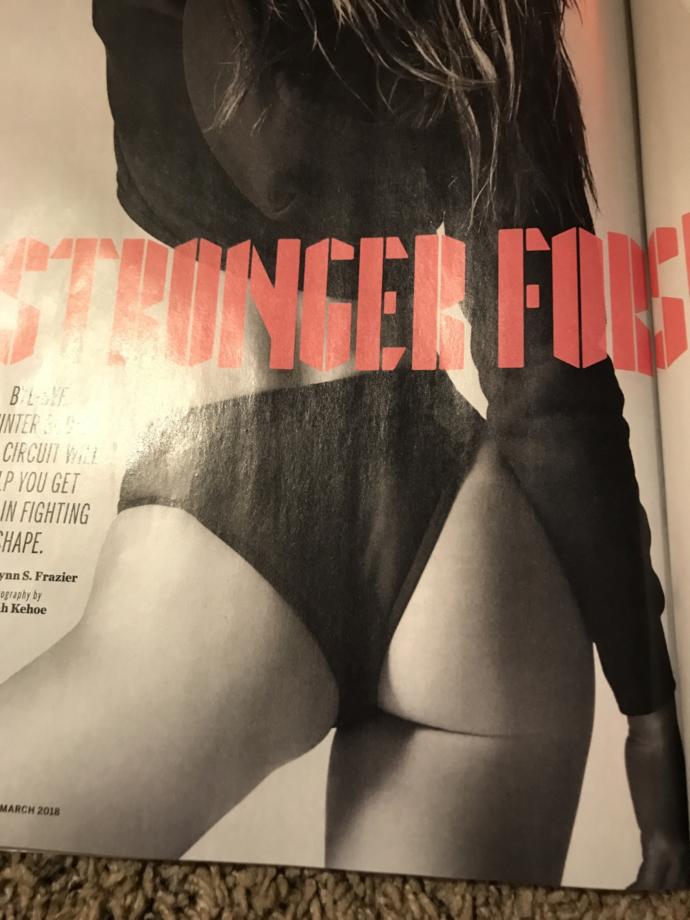 Is this a nice butt? Or, pancake butt?