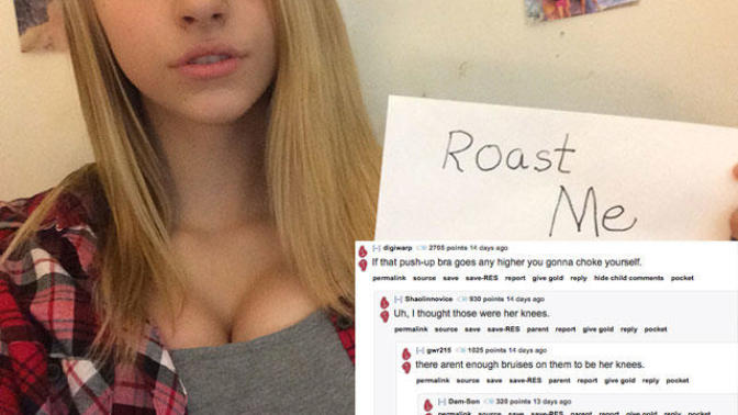 What is the point of people asking to be roasted?