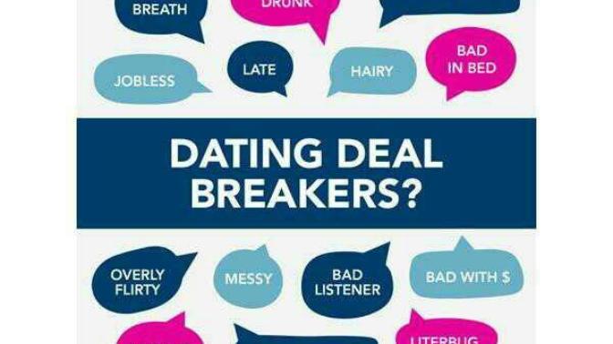 What are your dating deal breakers?