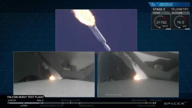 Can a rocket make a sonicboom while taking of?