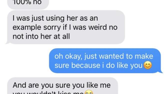 Talked about his ex?