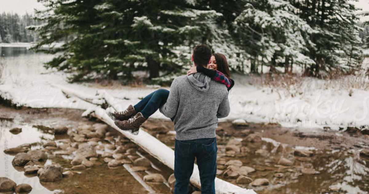 Girls, how does it make you feel being carried in his arms? What if he