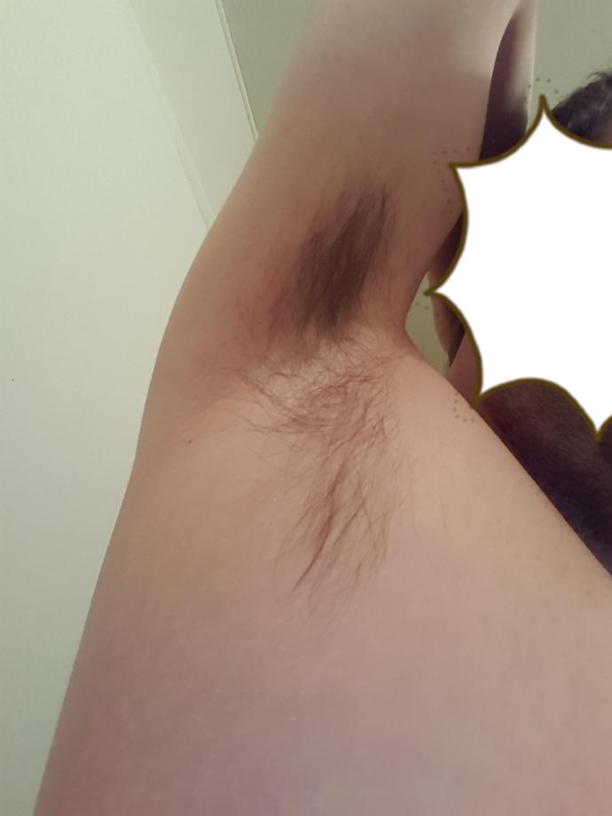 Are my armpits too hairy? 