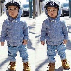 As a kid - did you wear only sweatpants or actual jeans and fancier things?