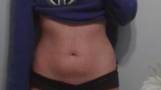 What body shape is she?