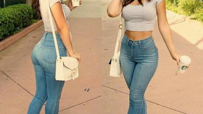 Do you think girls with thick thighs (not extremely thick) can look good in jeans?