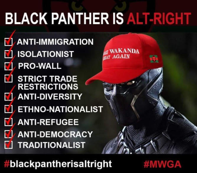 Would you like to live in Wakanda the fictional Black Nazi country from the movie Black Panther?