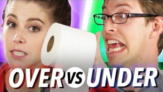Toilet Paper - Over or Under? (See video)?