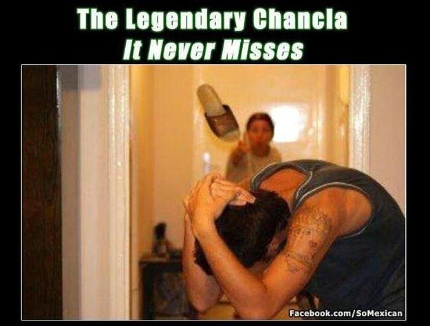 What do you find more intimidating, an angry Irish mother(mammy) with a wooden spoon or an angry Mexican/Hispanic mother with a chancla(flip flops)?