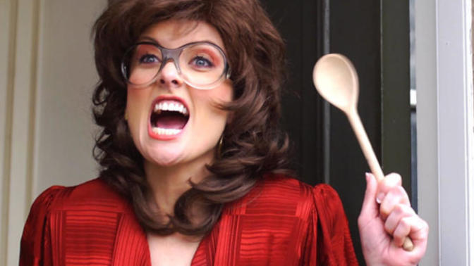 What do you find more intimidating, an angry Irish mother (mammy) with a wooden spoon or an angry Mexican/Hispanic mother with a chancla (flip flops)?