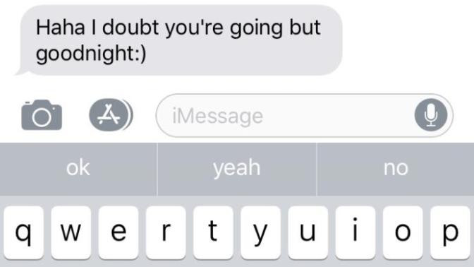 Should I answer this?