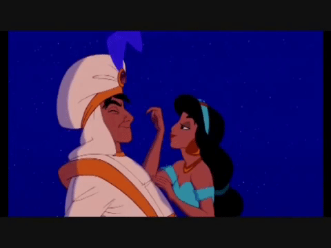 Was Aladdin wrong in lying to princess jasmine about being a prince?