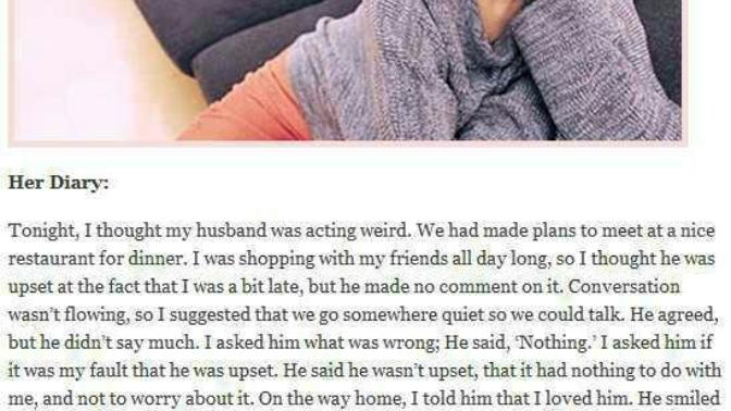 Do some women tend to overanalyze men?