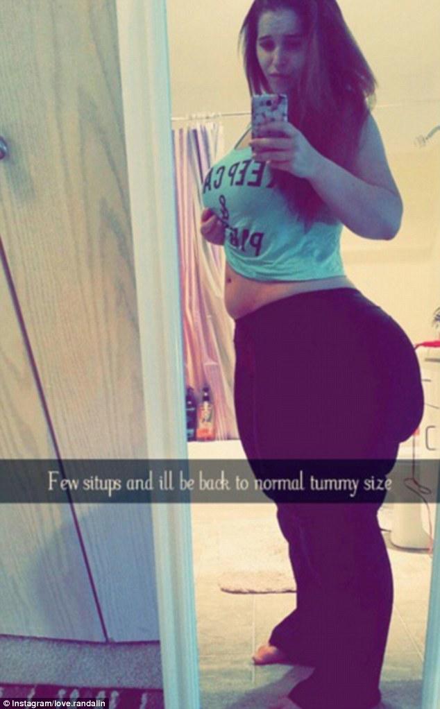 What are your thoughts on this young Instagram girl from Atlanta, Georgia, USA, being Instagram famous for having one of, if not, the largest/fattest?