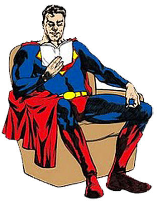 What comic books did Superman read as a kid?