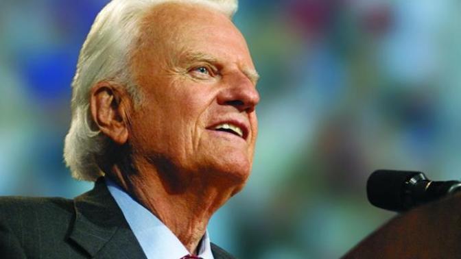 The Reverend Billy Graham passed away Wednesday at age 99. What were your thoughts on him?